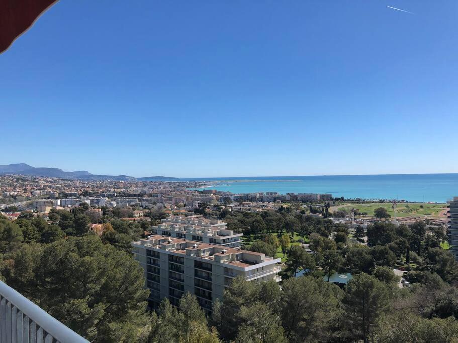 2-Room 60 M², Panoramic View, 2 Balconies, 50M Pool Cagnes-sur-Mer Exterior photo